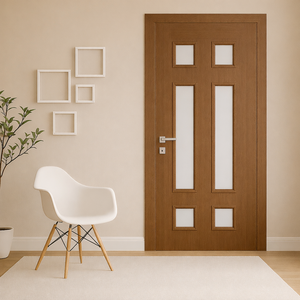 Puertas de PVC de Primera Calidad a Precio de Fábrica, Impermeables, Resistentes a las Termitas, Fáciles de Mantener, para Baños, Cocinas, Hoteles, Interiores de Escuelas y Sótanos - Product Image 1