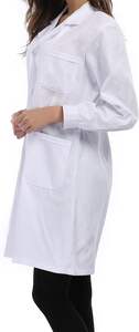 Nouvelle Tendance Hôpital Médecin Blouse De Laboratoire Vêtements De Travail À Manches Longues Laboratoire Médical Dames Blouse Blanche par Vaslcare - Product Image 2