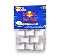 Chewing-gum énergétique Redbu-ll à la guarana et à la taurine - Product Image 2