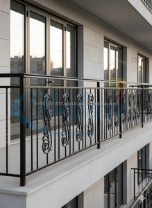 Rejilla Decorativa Moderna para Ventanas de Hierro Fundido Pulido, Moldeado en Arena, Montaje en Suelo, Fundición CI, Protección para Balcones, Resistente al Óxido - Product Image 2