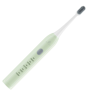 Ultrasonic Smart Electric <b>Toothbrush</b> Rechargeable with 2 Soft Bristle Brush <b>Heads</b> IPX7 Waterproof Travel Size USB Power Source - Product Image 4