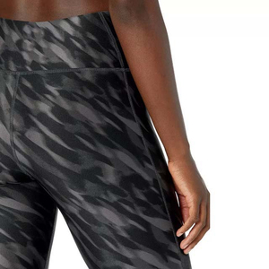 Mallas de Yoga transpirables de cintura alta para mujer, pantalones de entrenamiento de Color sólido con personalización de sublimación, ropa activa, mallas deportivas - Product Image 3