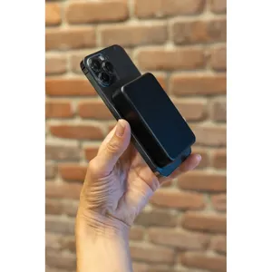 Powerbank Magnetico Ecologico Amporia, Gadget Promozionale Sostenibile - Product Image 2