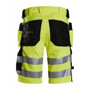 Pantalones cortos de seguridad de carga reflectantes de alta visibilidad Bolsillos múltiples Hi Vis Ropa de trabajo de seguridad para hombres Pantalones cortos de construcción para hombres - Product Image 6