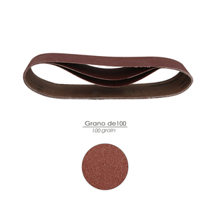 Nastro Abrasivo di Ricambio 100x914 mm Grano 100 (3 Pezzi) - Product Image 3