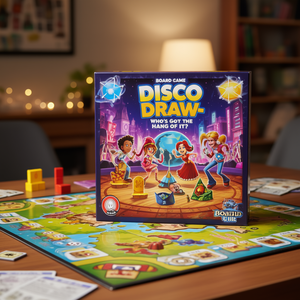 Disco Draw: ¿Quién lo tiene al grano? Juego de Mesa - Product Image 3