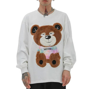 Sudadera de Cuello Redondo para Hombre de Alta Calidad, Secado Rápido, Transpirable, Color Sólido, Diseño Único, Teñido Liso, Suministro ODM - Product Image 3