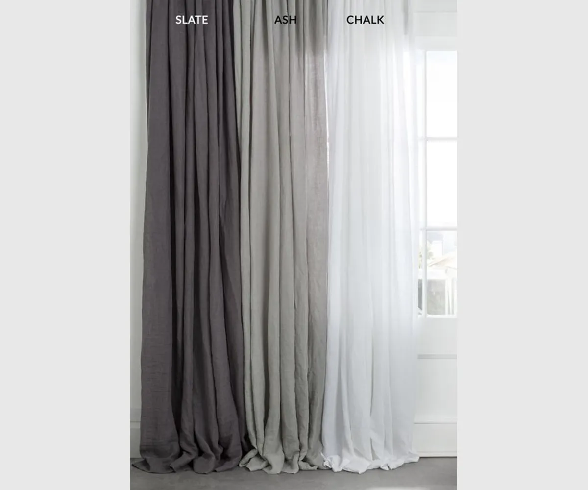 Linen Curtains Handmade Handloom Pure Linen Curtains For Home Decoration Luxury Living Room Curtains Made By Zed Aar Exports