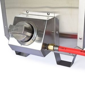 Gril de barbecue en acier inoxydable de 51cm de haute qualité pris en charge par OEM vente en gros 01 brûleurs 304 Inox cabriolet facile à assembler bon prix - Product Image 5