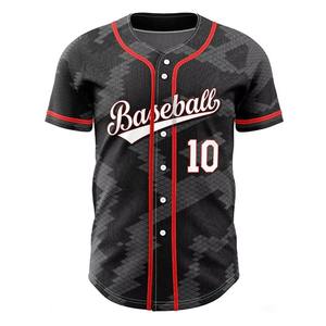 Maillots et pantalons de baseball et de softball personnalisés pour équipes adultes - Uniformes de sublimation respirants 100% polyester - Product Image 1