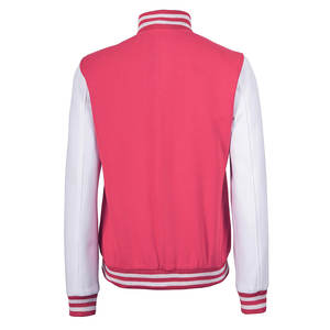 Nouveauté Veste Letterman courte pour femme, blouson court uni et décontracté boutonné, blouson d'extérieur léger avec poches - Product Image 4