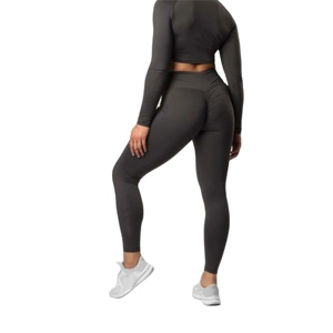 Leggings Scrunch Butt pour femmes, respirant et évacuant l'humidité, idéal pour les entraînements et les activités de fitness, service OEM 2025 - Product Image 1