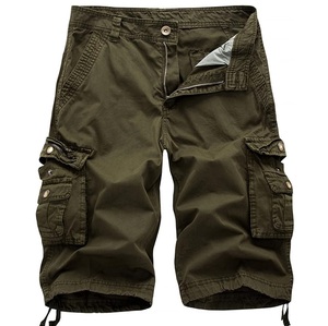 Vente en gros de shorts de sport cargo personnalisés pour hommes, shorts de sport respirants en coton à séchage rapide pour la course, shorts à poches actifs en vente - Product Image 1