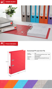 <span class=keywords><strong>Comix</strong></span> A305 Đòn Bẩy Vòm Tập Tin Hot Bán Double Side PP Chất Liệu Và A4 Đòn Bẩy Vòm Loại Tập Tin Văn Phòng Văn Phòng Phẩm Tập Tin Thư Mục - Product Image 3