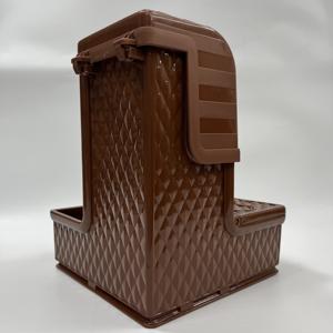 Plateau d'ustensiles de cuisine avec couvercle et compartiments anti-poussière Plastique PP de haute qualité OEM/ODM Vente en gros en vrac - Product Image 1