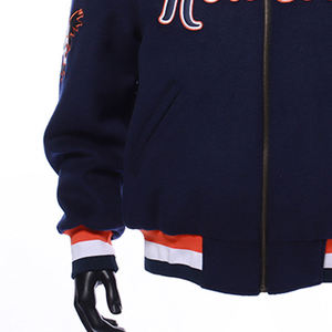 Chaqueta Varsity de Invierno para Hombre, Talla Grande, al por Mayor, OEM, Personalizada, 100% Lana, con Logotipo Bordado, 450 g/m², Estilo Unisex, Cómoda y Transpirable - Product Image 5