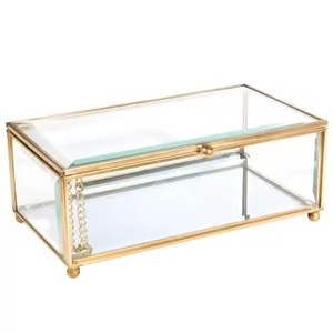 New Arrival Eco-Friendly Metal Jewelry <b>Box</b> with <b>Black</b> Finish <b>for</b> Jewelry <b>Storage</b> & Customizable Design - Product Image 2