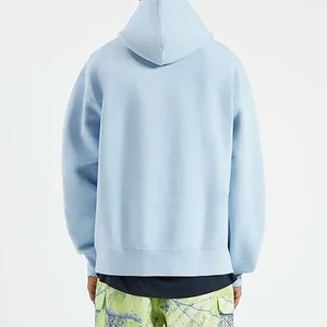Pull à capuche écologique en molleton de coton personnalisé Streetwear lourd Sweat à capuche à coupe ample Sweats à capuche surdimensionnés épais de luxe - Product Image 6