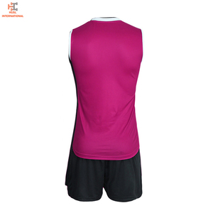 Vente en gros d'usine, maillot de volley-ball de haute qualité à bas prix, polyester, séchage rapide, ensemble uniforme de volley-ball pour hommes - Product Image 6