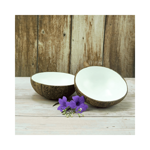 Tazón de Cerámica con Diseño de Concha de Coco, Material: Cerámica Moldeada; Uso: Exhibición en Tiendas de Regalos; Origen: Artesano Vietnamita - Product Image 3