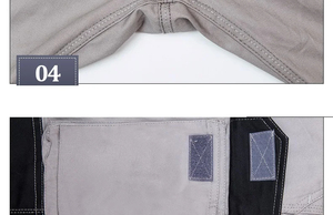 กางเกงทำงานขายาวหลายกระเป๋าทำงานขายาว - Product Image 2