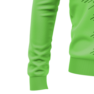 Sweat-shirt à col montant 1/4 zippé pour homme personnalisable, en molleton uni, teinture unie, impression personnalisée, broderie, vêtements de sport - Product Image 3