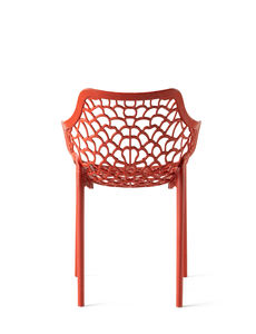 Chaise en plastique empilable moderne pour restaurant, mobilier de jardin extérieur pas cher en gros, fabricant de chaises de salle à manger pour hôtel, café - Product Image 3