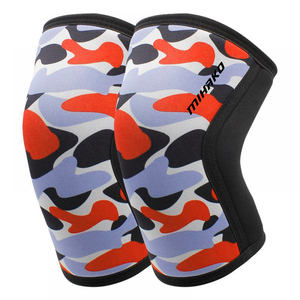 อุปกรณ์พยุงเข่านีโอพรีนยาว30ซม. 7มม. อุปกรณ์พยุงข้อเข่ายืดหยุ่นอุปกรณ์ป้องกันเข่าสำหรับฤดูใบไม้ผลิ - Product Image 4