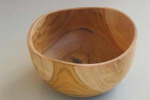 Top and Classic Disposable Eco-Friendly Wooden <b>Soup</b> Salad <b>Bowl</b> <b>Set</b> Modern Design Customized Logo Serving Fruits Parties - Product Image 2