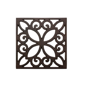 Modern Design <b>Cast</b> <b>Iron</b> Heart Shaped Trivet Vintage Metal Hot <b>Plate</b> Holder and Pot Stand Kitchen Dining Table Protection - Product Image 3