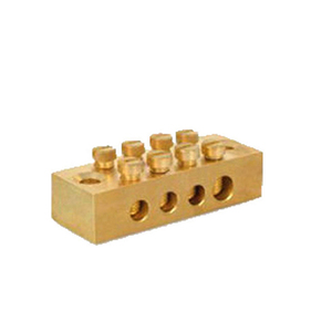Brass 8 Way Neutral liên kết 32A với ốc vít điện Bảng điều chỉnh thiết bị đầu cuối kết nối ở mức giá thấp nhất - Product Image 2