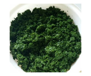 Feuilles de manioc congelées de haute qualité, vrac OEM personnalisé, qualité alimentaire pour l'alimentation animale, marque vietnamienne, feuille de manioc congelée à vendre - Product Image 1