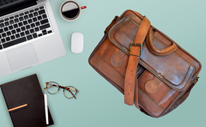 <b>Men's</b> Handmade Casual Briefcase-Style Genuine Leather Shoulder Crossbody <b>Laptop</b> <b>Bag</b> High Quality Portable <b>Messenger</b> <b>Bag</b> - Product Image 5