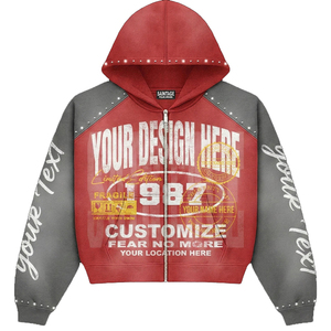 Sudadera con Capucha de Invierno de Alta Calidad, Manga Larga, Diseño Estampado Holgado, con Bolsillo, Ropa Moderna para Hombre y Mujer - Product Image 3