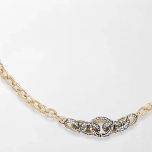 Cadena Extendida Flick para Regalo de Aniversario de Bodas con 2081 Diamantes Redondos Cultivados en Laboratorio de 16.52 Quilates GH-VS en Oro Amarillo de 14K - Product Image 2
