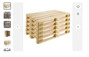 Paletas de madera Euro Paletas de madera resistentes Epal Paleta de madera Euro Precios ilimitados - Product Image 2