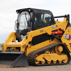 CAT 259D3 Skid Steer Loader Enclosed Cab Heat/A/C Heated Air Ride Seat Engine Pump Motor Gear-Perkins Engine High Efficiency - Product Image 1