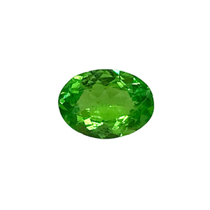 Pierre précieuse naturelle de tsavorite de haute qualité, ovale et facettée, grenat vert brillant, pierre lâche disponible pour la création de bijoux fins sur mesure - Product Image 4