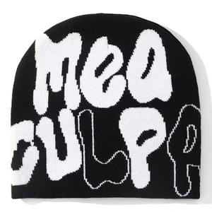 Gorro cálido clásico para hombres y mujeres, gorro de calavera con puños suaves y gruesos de punto para ropa de calle de invierno, jacquard - Product Image 3