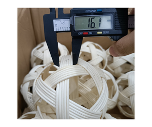 Vente en gros Offre Spéciale boule en osier naturel 100% écologique de haute qualité pour la décoration de Noël et de mariage fabriqué au Vietnam - Product Image 1