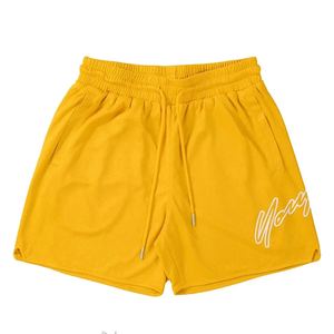 Short de basket personnalisé design uni double monocouche entraînement été 5 pouces entrejambe plage et planche shorts de bain - Product Image 1