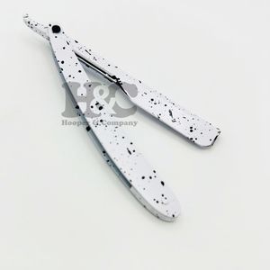 Nouveau design professionnel, rasoir droit à lame unique en acier inoxydable et bambou pour le rasage humide des hommes - Personnalisable et privé - Product Image 6