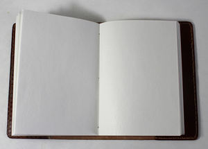 Customizable A5 <b>Spiral</b> <b>Notebook</b> Leather Lined Diary Journal With Coil Cover Premium <b>Notebooks</b> - Product Image 5