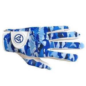 Vente en gros Gants de golf unisexes en cuir véritable Cabretta antidérapants personnalisés Gants de sport respirants à bas prix - Product Image 3