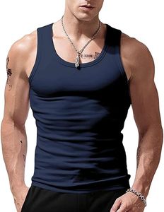 Débardeur d'été en coton pour hommes de haute qualité OEM Débardeur pour hommes de fitness et de gymnastique Débardeur pour hommes de grande taille fabriqué par RAM Industry - Product Image 1