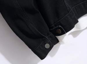 Chaquetas de hombre Chaquetas de mezclilla transpirables para hombre Chaquetas de jeans de talla grande para hombre Hecho en Pakistán Logotipo y diseño personalizados - Product Image 5