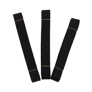 Karaté Bjj Judo Ceinture Haute Qualité Taekwondo 100% coton Personnaliser capable ceinture de karaté différentes couleurs ceintures de karaté - Product Image 1
