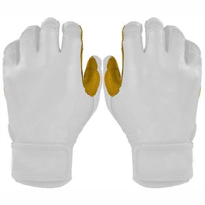 Guantes de Bateo de Béisbol Profesionales Ligeros y Ecológicos de la Mejor Calidad, de Cuero Vacuno, con Cierre de Gancho y Bucle, Personalizables - Product Image 6