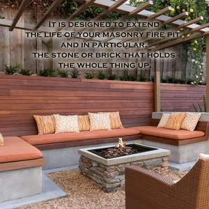 เตาตั้งแคมป์กลางแจ้งขนาดเล็กแหวนไฟทำจากเหล็กชุบสังกะสีสีอุณหภูมิสูง - Product Image 2