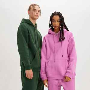 Simple décontracté hommes femmes surdimensionné pull à capuche nouveau printemps automne couleur unie cou pull hiver tricoté - Product Image 1